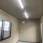 事務所に電源を